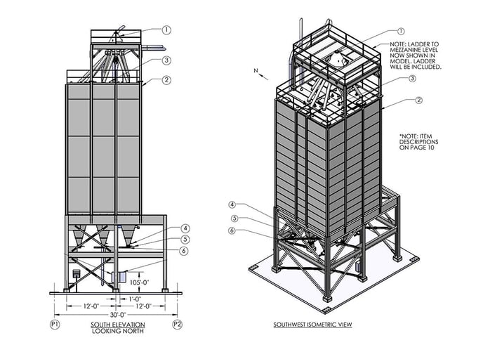 Final-Mass-Flow-Silo
